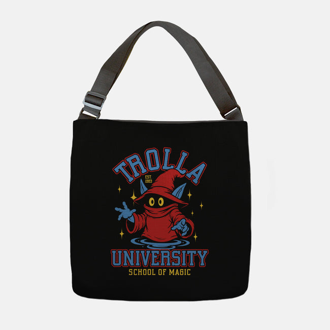 Trolla University-None-Adjustable Tote-Bag-OPIPPI