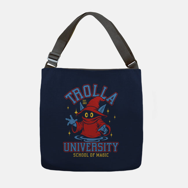 Trolla University-None-Adjustable Tote-Bag-OPIPPI