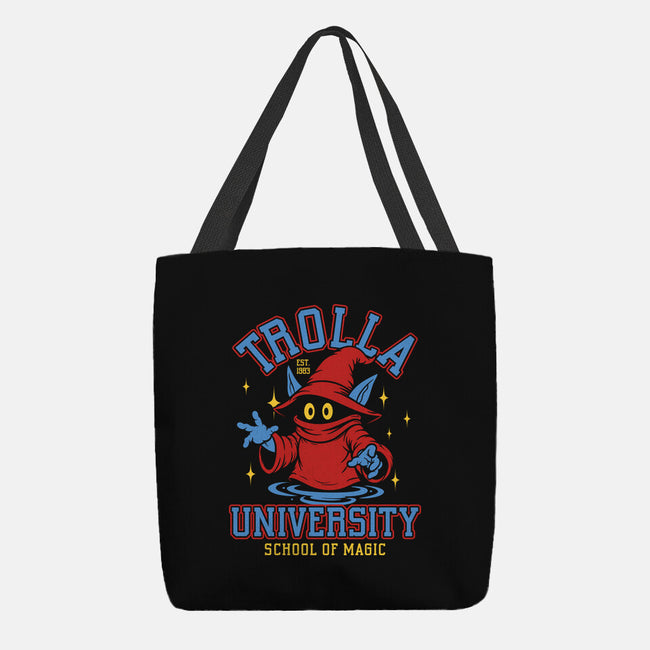 Trolla University-None-Basic Tote-Bag-OPIPPI
