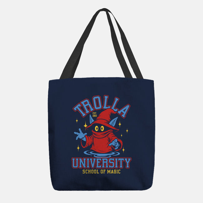 Trolla University-None-Basic Tote-Bag-OPIPPI