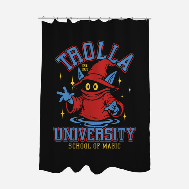 Trolla University-None-Polyester-Shower Curtain-OPIPPI