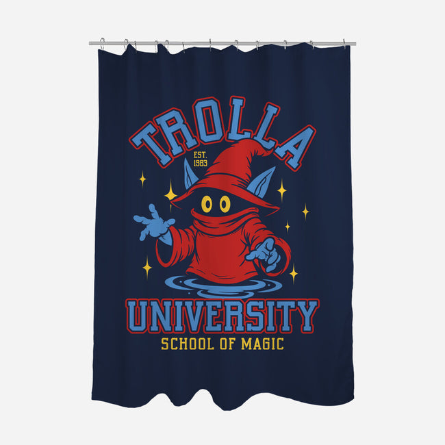 Trolla University-None-Polyester-Shower Curtain-OPIPPI