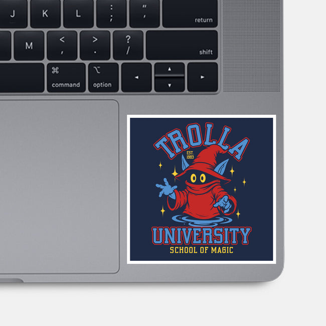 Trolla University-None-Glossy-Sticker-OPIPPI