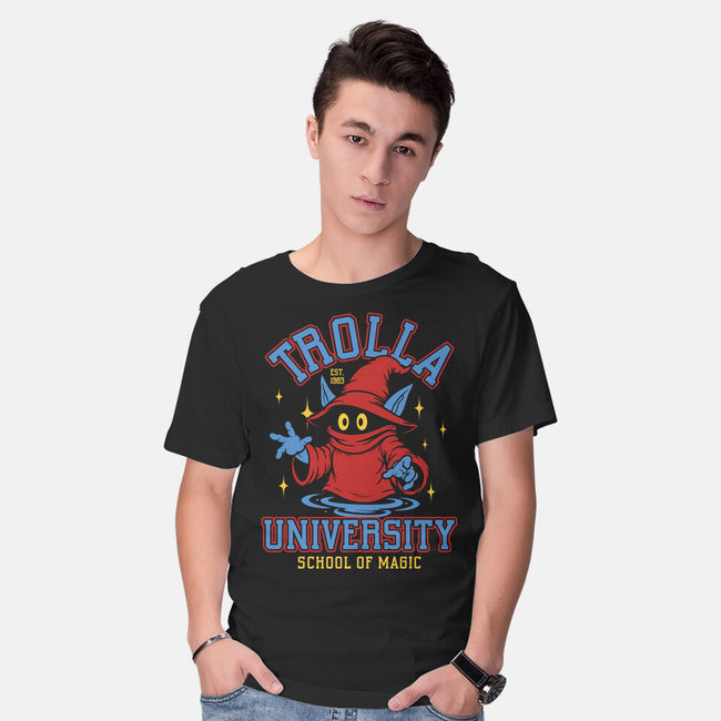 Trolla University-Mens-Basic-Tee-OPIPPI