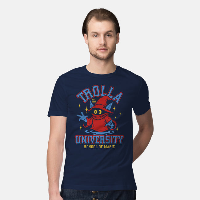 Trolla University-Mens-Premium-Tee-OPIPPI