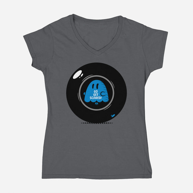 Ghost Advice-Womens-V-Neck-Tee-krisren28