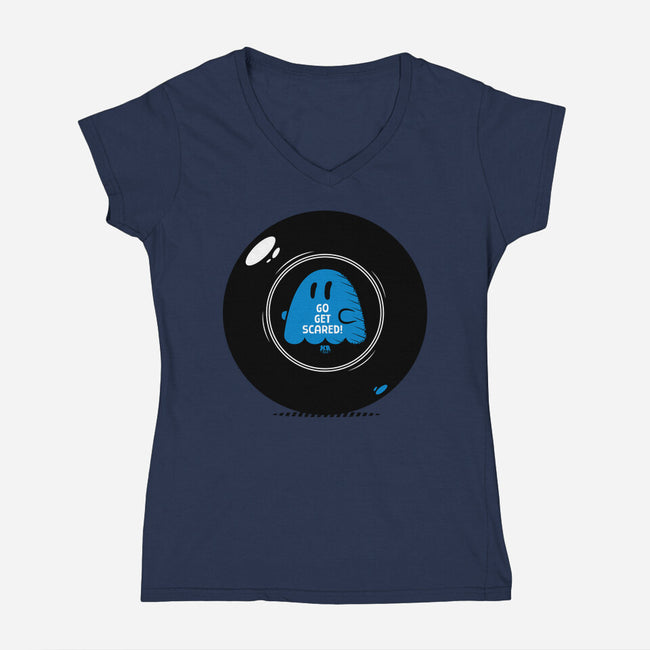 Ghost Advice-Womens-V-Neck-Tee-krisren28