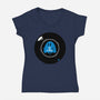 Ghost Advice-Womens-V-Neck-Tee-krisren28