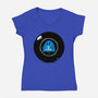 Ghost Advice-Womens-V-Neck-Tee-krisren28