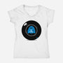 Ghost Advice-Womens-V-Neck-Tee-krisren28