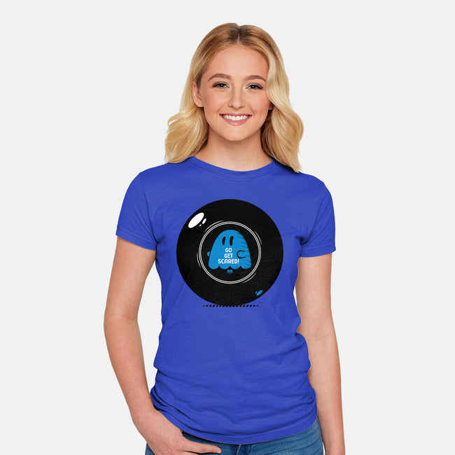 Ghost Advice-Womens-Fitted-Tee-krisren28