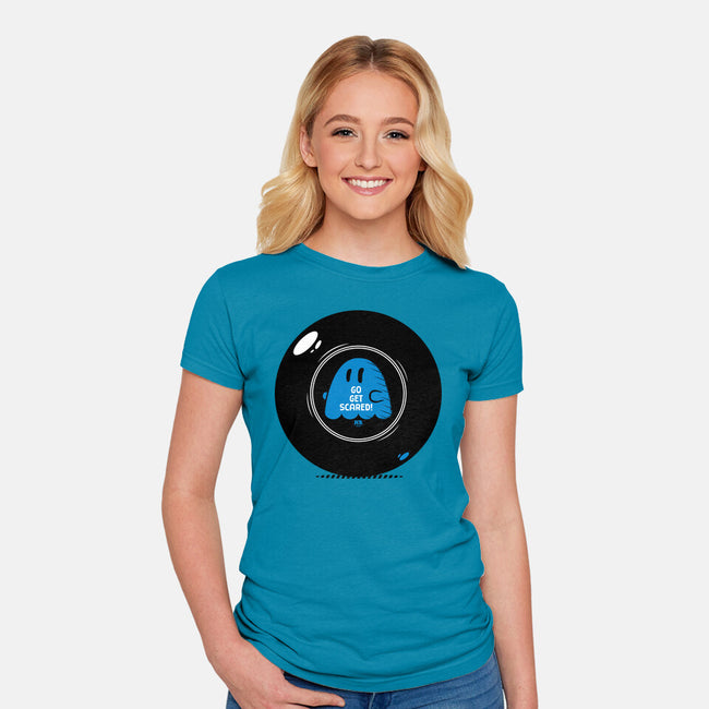 Ghost Advice-Womens-Fitted-Tee-krisren28