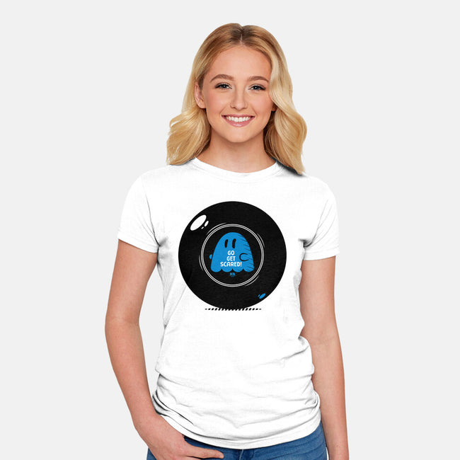 Ghost Advice-Womens-Fitted-Tee-krisren28