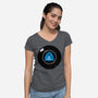 Ghost Advice-Womens-V-Neck-Tee-krisren28