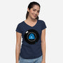 Ghost Advice-Womens-V-Neck-Tee-krisren28