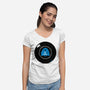 Ghost Advice-Womens-V-Neck-Tee-krisren28