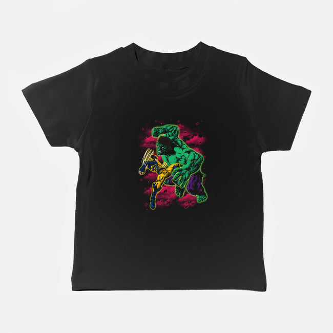 Savage Meets Steel-Baby-Basic-Tee-zybbhorn