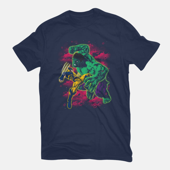 Savage Meets Steel-Womens-Basic-Tee-zybbhorn