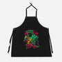 Savage Meets Steel-Unisex-Kitchen-Apron-zybbhorn