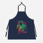 Savage Meets Steel-Unisex-Kitchen-Apron-zybbhorn