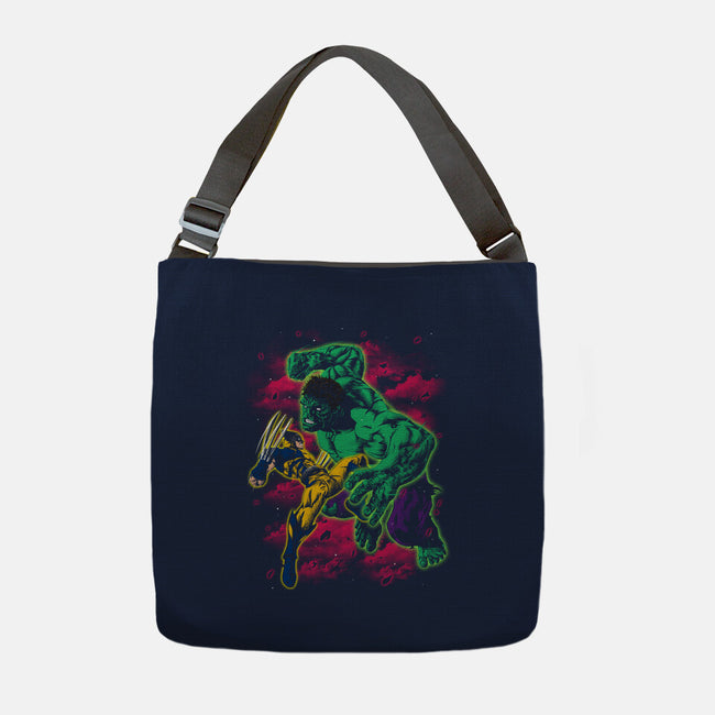 Savage Meets Steel-None-Adjustable Tote-Bag-zybbhorn
