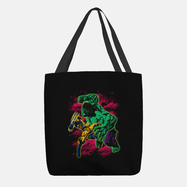 Savage Meets Steel-None-Basic Tote-Bag-zybbhorn