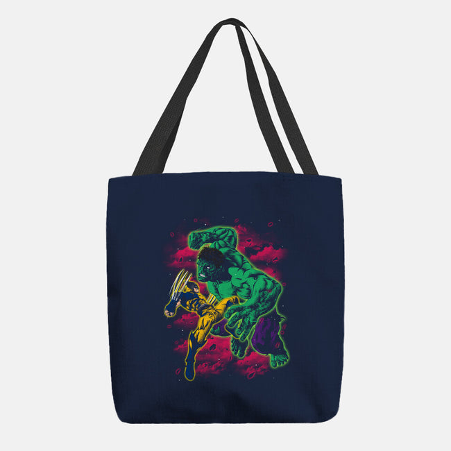 Savage Meets Steel-None-Basic Tote-Bag-zybbhorn