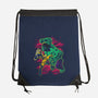 Savage Meets Steel-None-Drawstring-Bag-zybbhorn