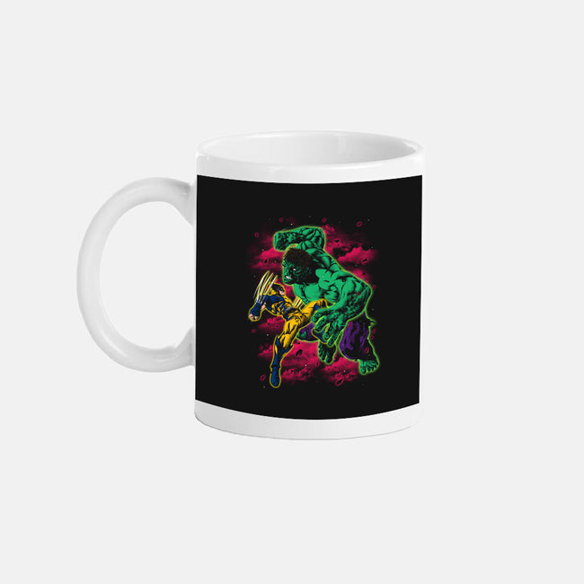 Savage Meets Steel-None-Mug-Drinkware-zybbhorn