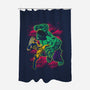 Savage Meets Steel-None-Polyester-Shower Curtain-zybbhorn