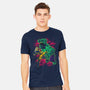 Savage Meets Steel-Mens-Heavyweight-Tee-zybbhorn