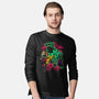 Savage Meets Steel-Mens-Long Sleeved-Tee-zybbhorn