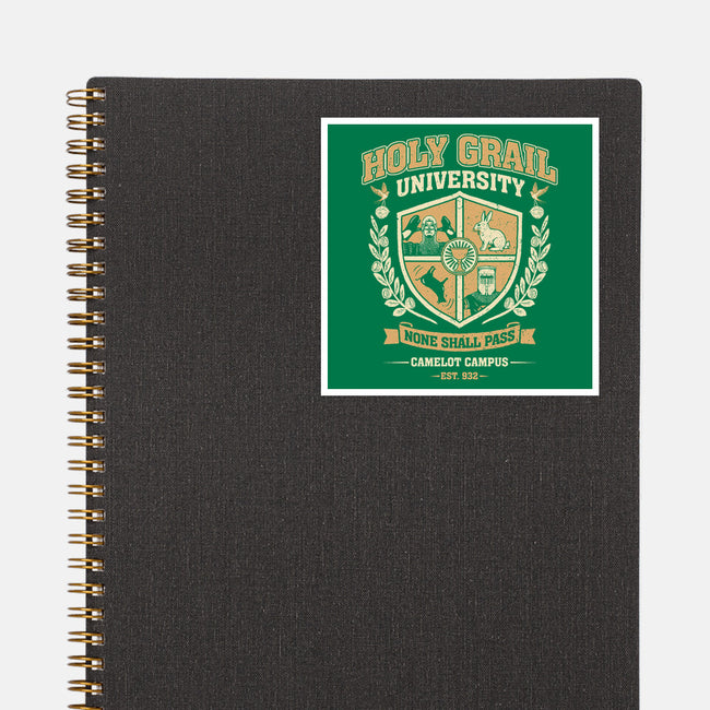Holy Grail University-None-Glossy-Sticker-NMdesign