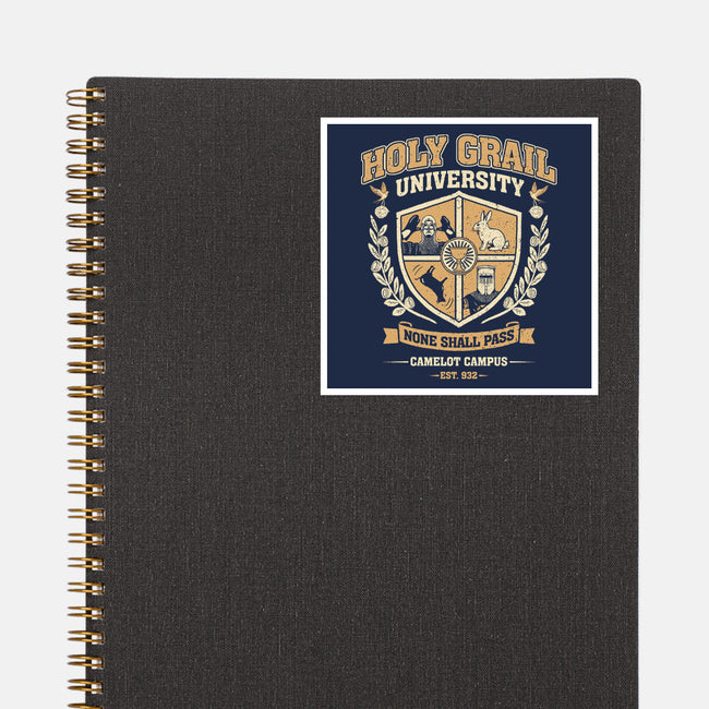 Holy Grail University-None-Glossy-Sticker-NMdesign