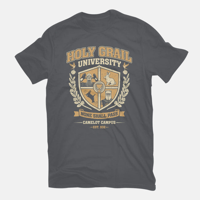 Holy Grail University-Mens-Basic-Tee-NMdesign