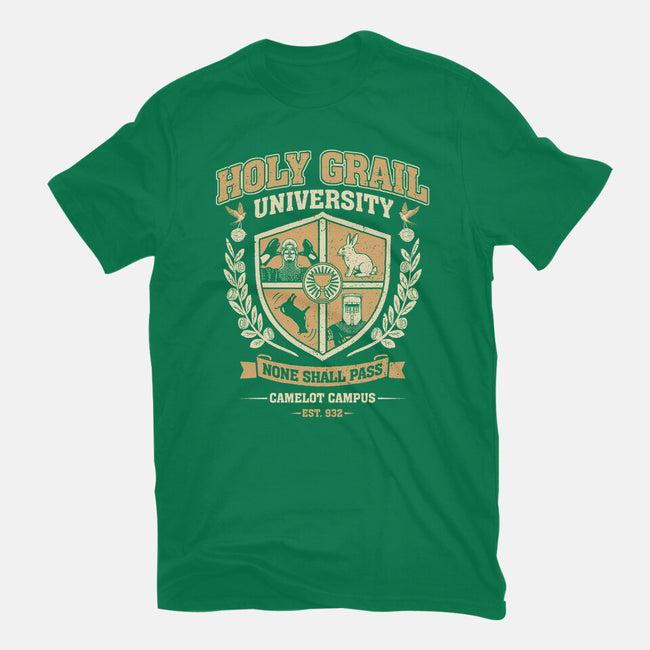 Holy Grail University-Mens-Basic-Tee-NMdesign