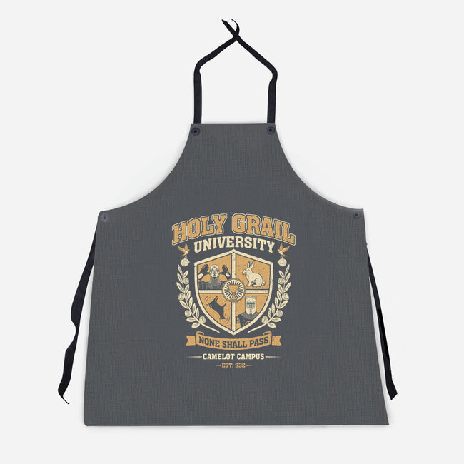 Holy Grail University-Unisex-Kitchen-Apron-NMdesign