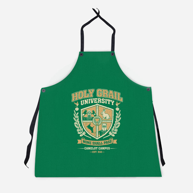 Holy Grail University-Unisex-Kitchen-Apron-NMdesign