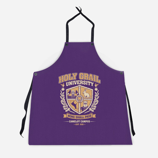 Holy Grail University-Unisex-Kitchen-Apron-NMdesign