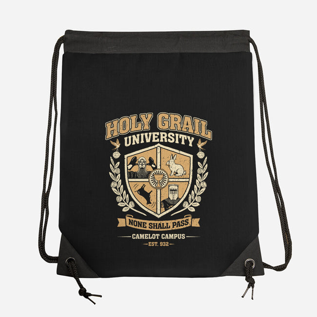 Holy Grail University-None-Drawstring-Bag-NMdesign