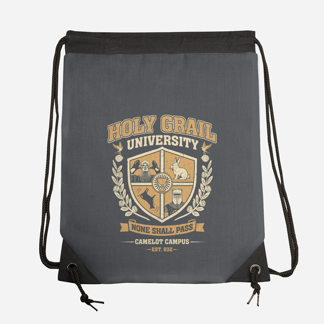 Holy Grail University-None-Drawstring-Bag-NMdesign
