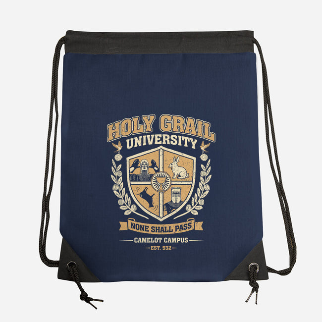 Holy Grail University-None-Drawstring-Bag-NMdesign