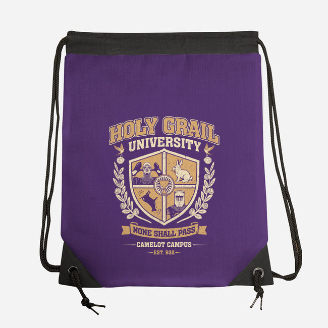 Holy Grail University-None-Drawstring-Bag-NMdesign