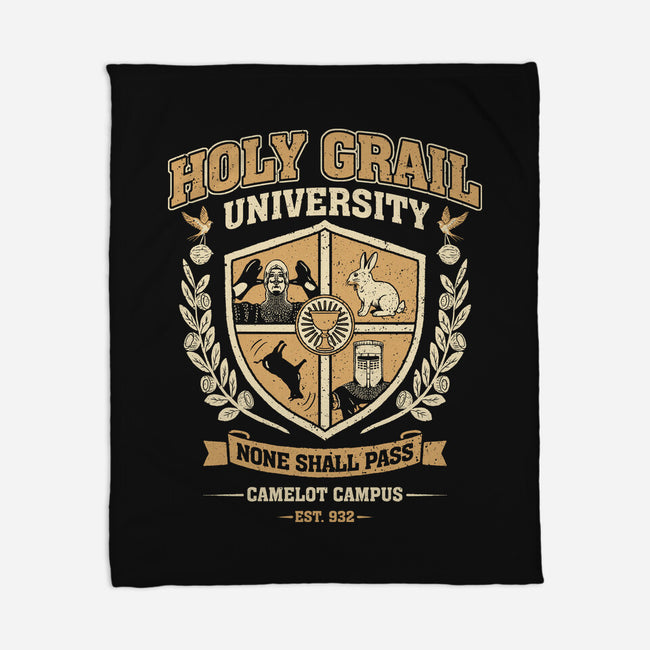 Holy Grail University-None-Fleece-Blanket-NMdesign