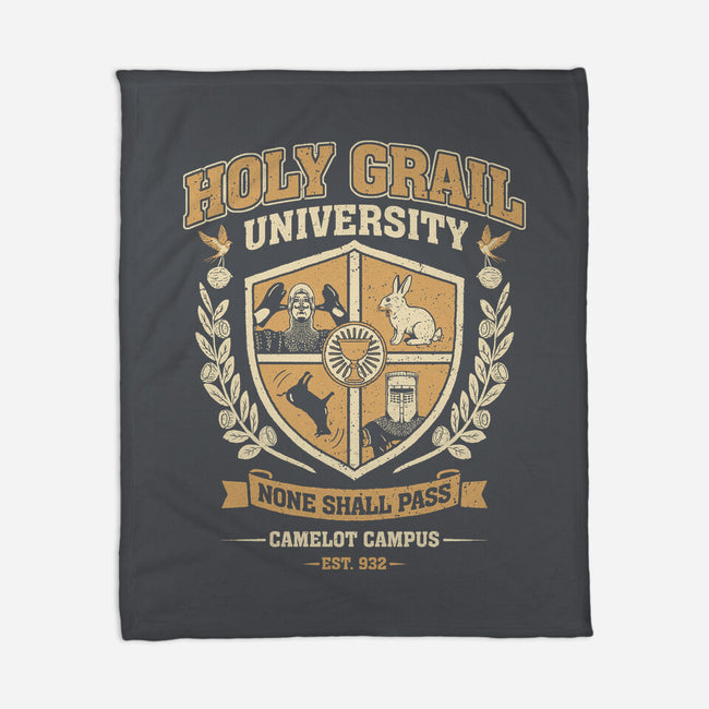 Holy Grail University-None-Fleece-Blanket-NMdesign
