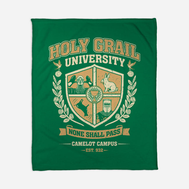 Holy Grail University-None-Fleece-Blanket-NMdesign