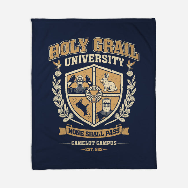 Holy Grail University-None-Fleece-Blanket-NMdesign