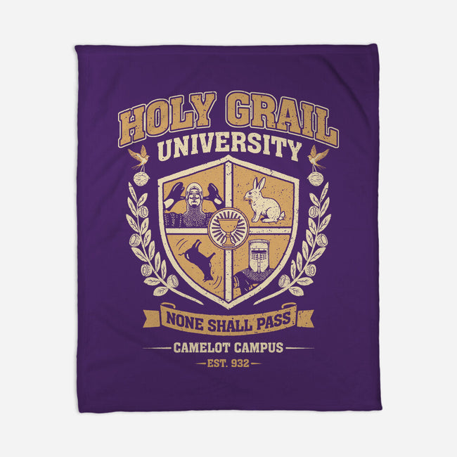 Holy Grail University-None-Fleece-Blanket-NMdesign