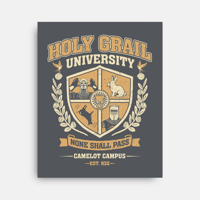 Holy Grail University-None-Stretched-Canvas-NMdesign
