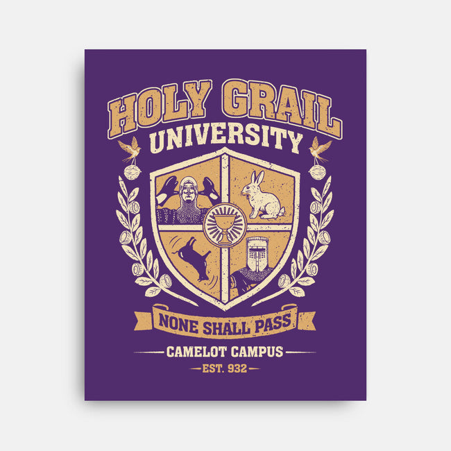 Holy Grail University-None-Stretched-Canvas-NMdesign